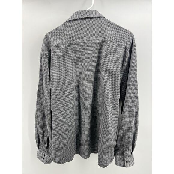 Robert Graham Modern American Blue White Gingham Tailored Fit Button-Down Sz 4XL - Picture 7 of 8